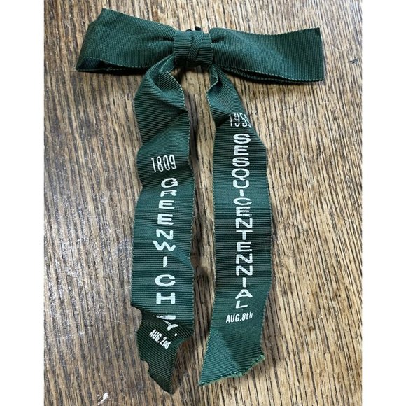 Vintage Sesquicentennial Bow Tie Upstate New York Greenwich 1959